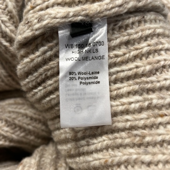 Joseph Turtleneck Ribbed Knit Split Hem Pullover Sweater Sz-S - Picture 13 of 13